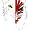 wolf-half-ichigo-mask by Sky1o2o8
