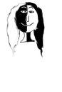 black-and-white