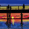 sunset-behind-the-pier by whistler
