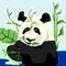 not-sad-panda by symea