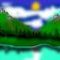 montain-lake by qwertyu