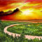 valley-sunset by CHR