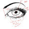 drawing-an-eye by artfreaksue