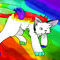 rainbow-cat by shinesoul
