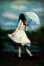white-dress