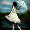 white-dress by mudpuddle