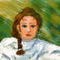 girl by sketchpad