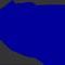 blue-blob-on-gray-back by sthullen