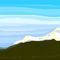 snowy-mountain by katie