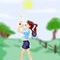tennisgirl by schatten