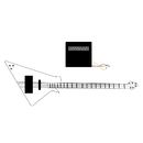 explorer-guitar-and-am