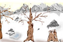 mountains-in-the-snow