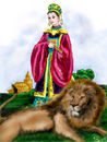 princess-and-lion