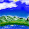 mountain-glacier by huskyperson