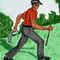 golfer-frustration by dinesh08art