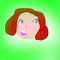 appy-red-headded-girl by maxamillion